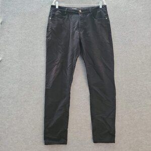 Prada Milano Men Jean Pants 34x30 Black Denim Mid Rise Pockets READ